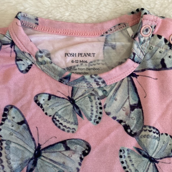 Posh Peanut Beatrice peplum and bummie - 6-12m - Picture 2 of 2